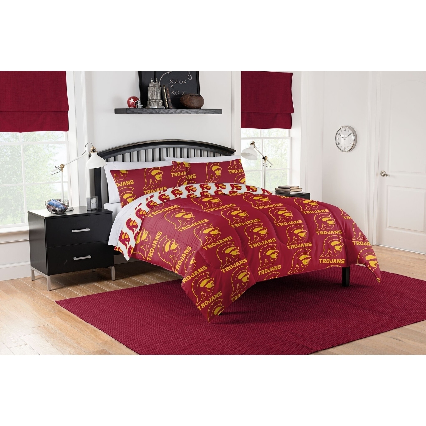 Georgia bulldog bed set hotsell