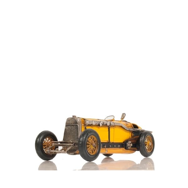 1920s Bugatti Type 35 Metal Racing Car Model 14 Automobile