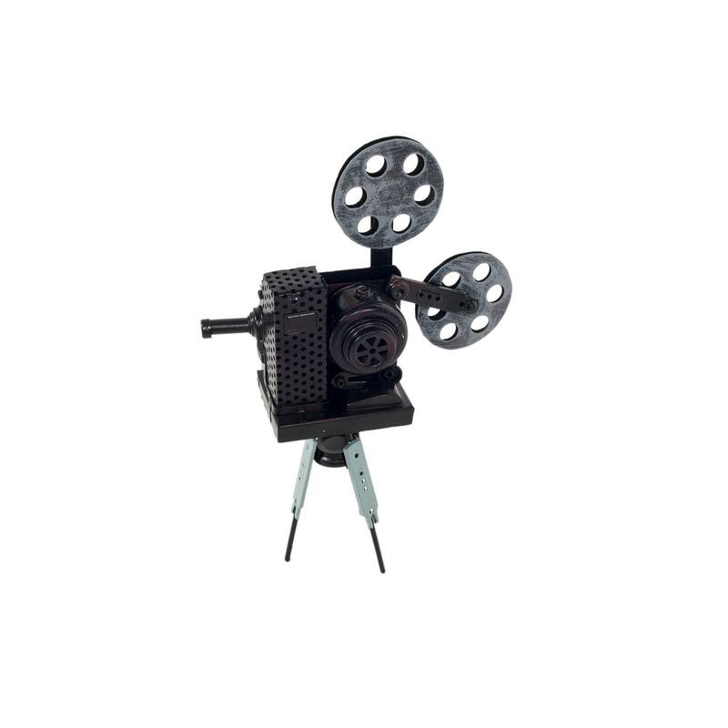 Vintage Movie Projector Metal Handmade - N/A