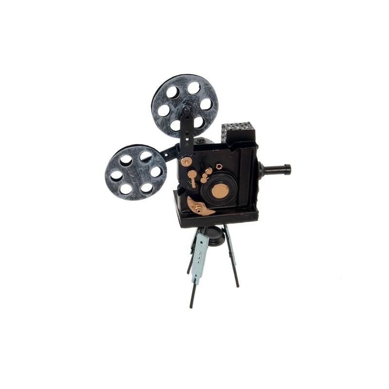 Vintage Movie Projector Metal Handmade - N/A