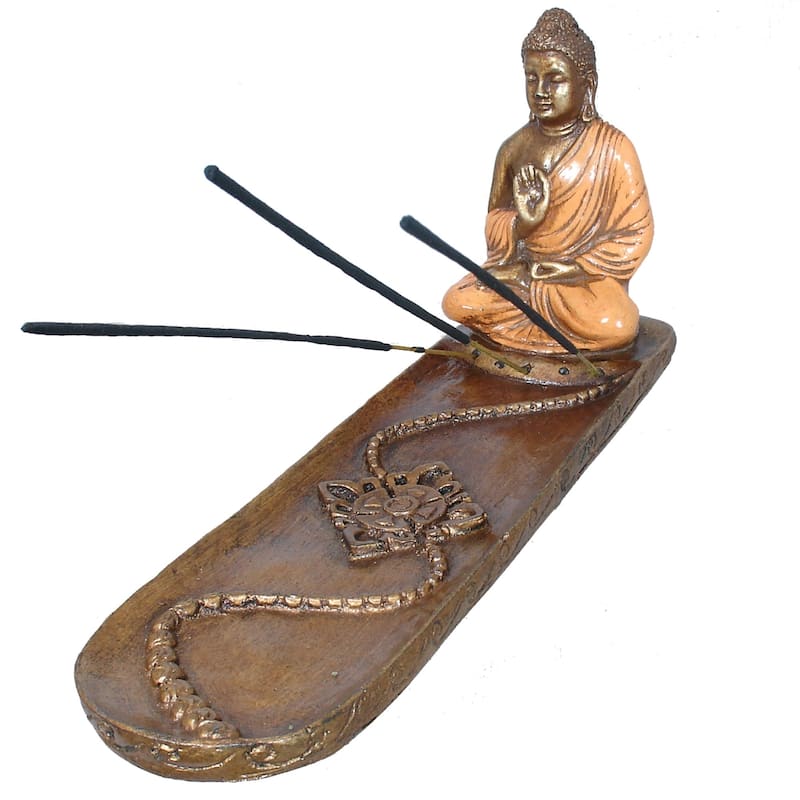 Incense Holder Buddha Blessing - 12"