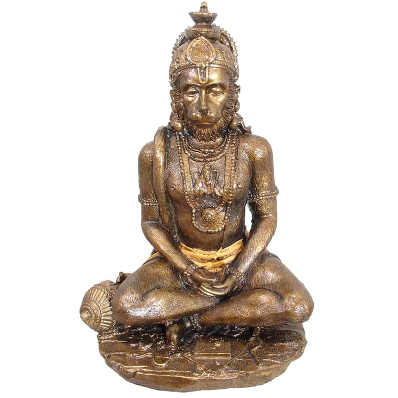 Hanuman Figurine - 11" - Orange