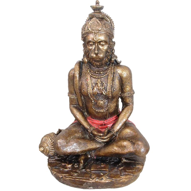Hanuman Figurine - 11" - Red