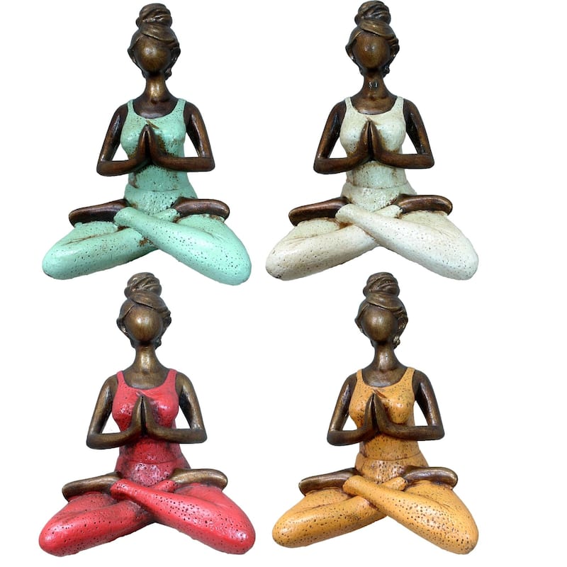 Yoga Woman Figurine