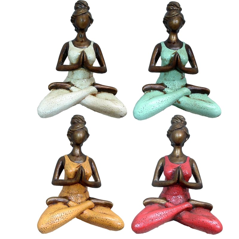Yoga Woman Figurine
