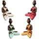 preview thumbnail 5 of 10, Yoga Woman Figurine