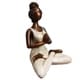 preview thumbnail 11 of 10, Yoga Woman Figurine
