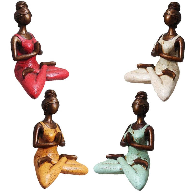 Yoga Woman Figurine