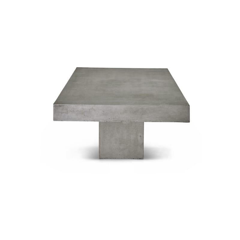 Urbia Una Rectangular Concrete Coffee Table