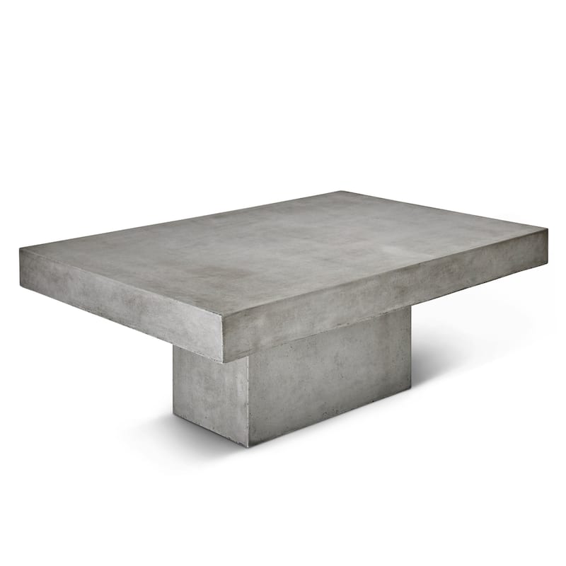 Urbia Una Rectangular Concrete Coffee Table