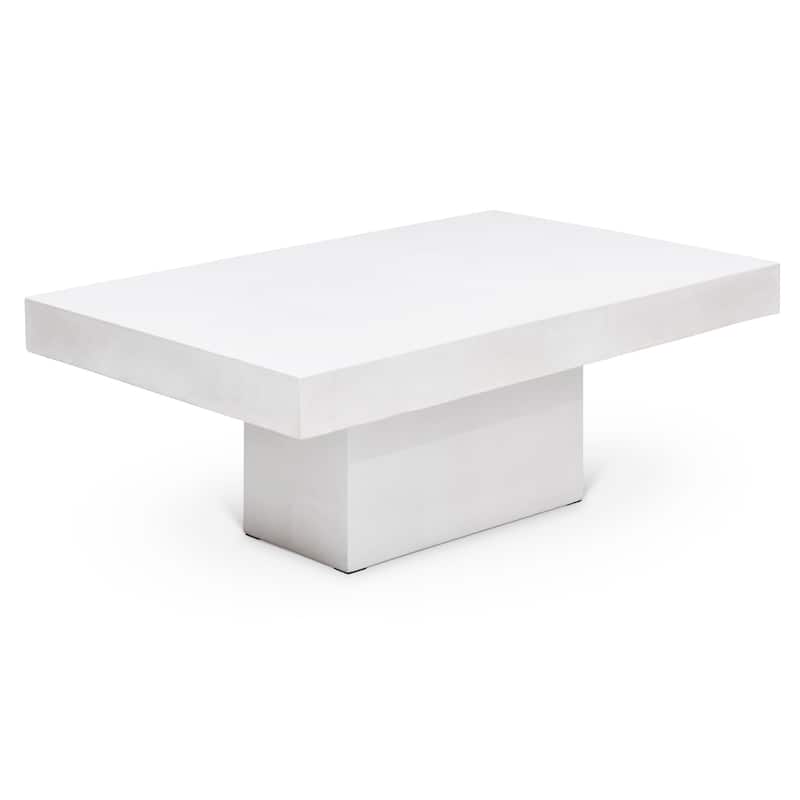 Urbia Una Rectangular Concrete Coffee Table