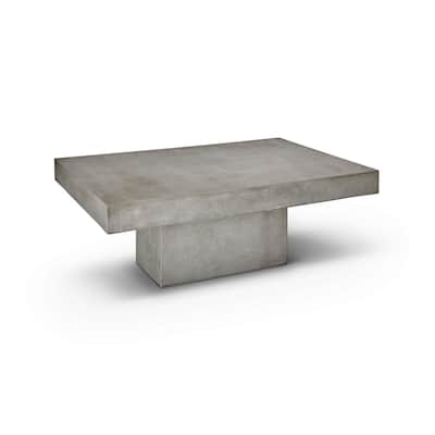 Urbia Una Rectangular Concrete Coffee Table