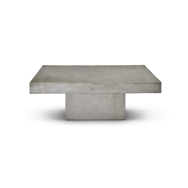 Urbia Una Rectangular Concrete Coffee Table