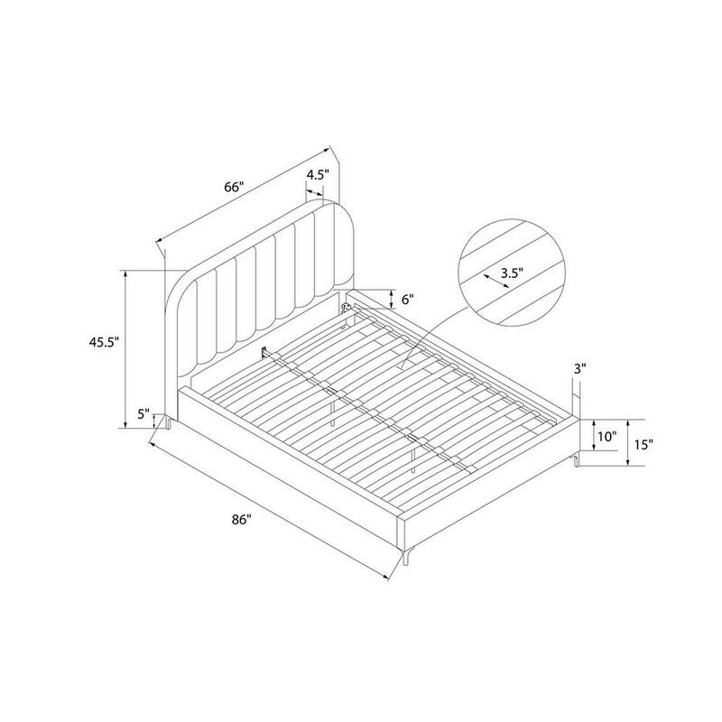 Avenue Greene Catalina Upholstered Bed