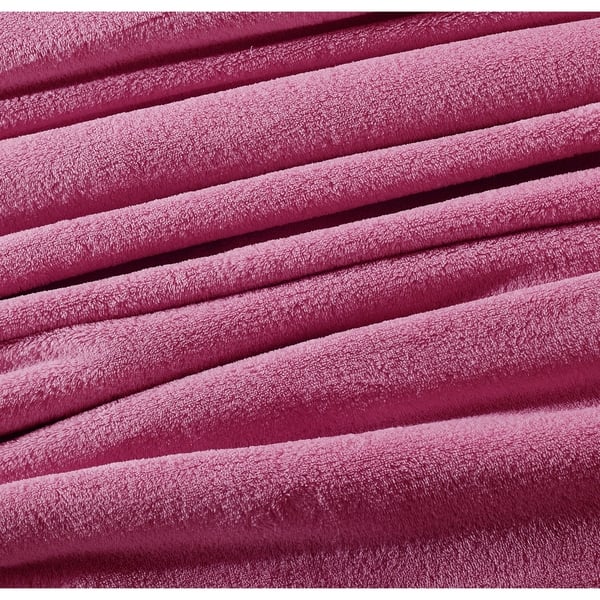 Porch Den Svea Microplush Blanket On Sale Overstock 29893793 Rose Twin