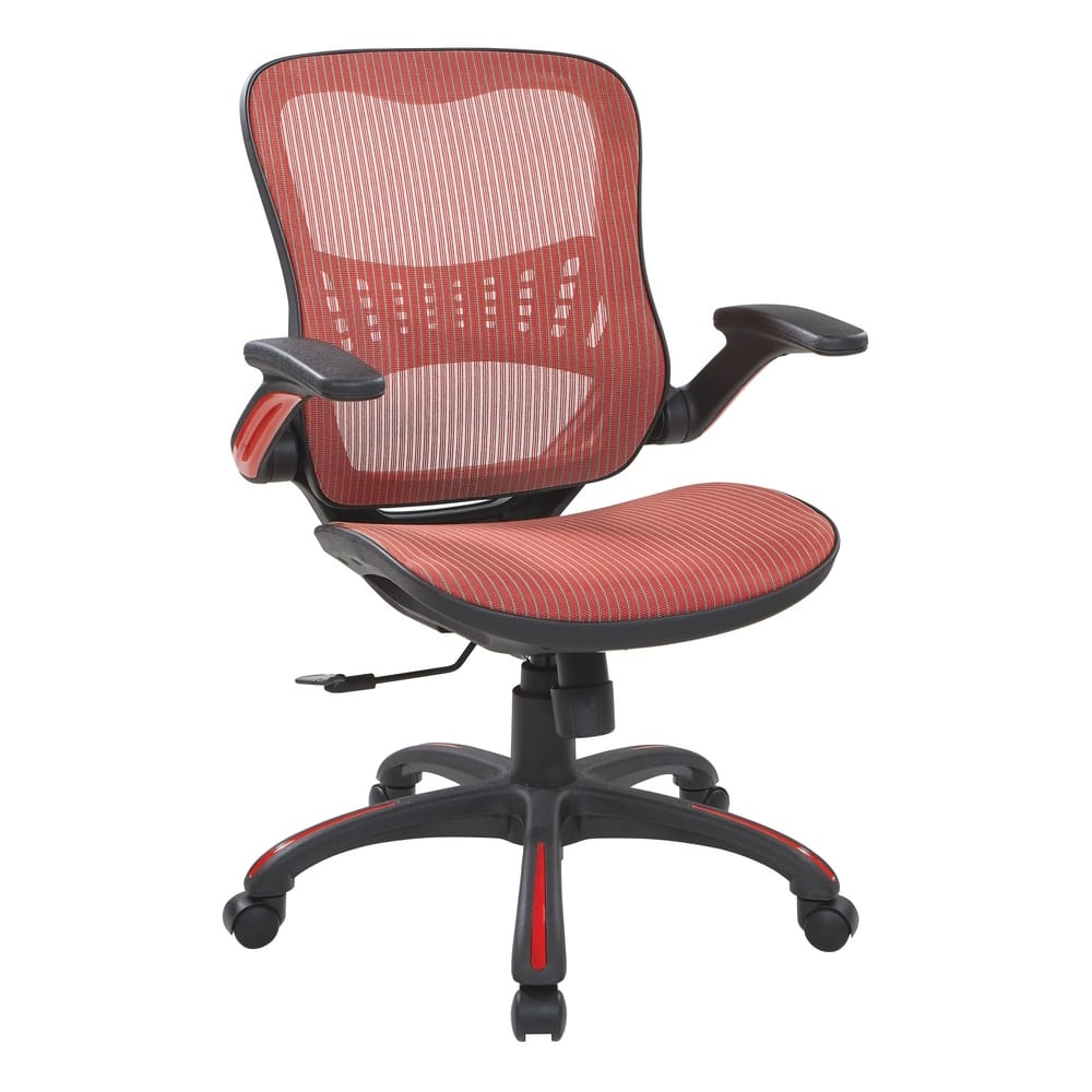 Porch & Den Plumlee Mesh Seat and Back Office Chair