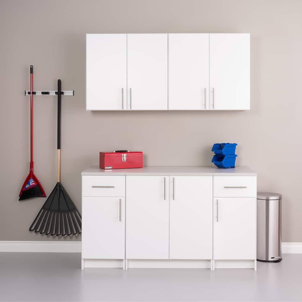 Prepac Elite Set B 5-piece Storage Cabinet Set - 64" W x 89" H x 24" D - 64" W x 89" H x 24" D