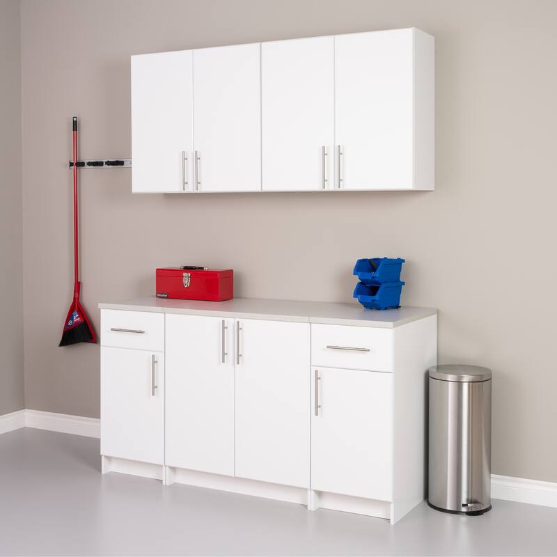 Prepac Elite Set B 5-piece Storage Cabinet Set - 64" W x 89" H x 24" D - 64" W x 89" H x 24" D