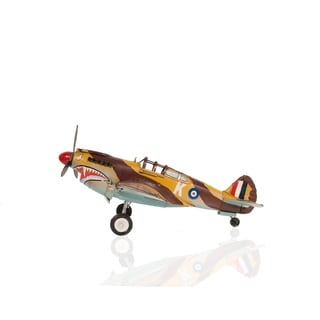 1941 Curtiss Hawk 81a Metal Handmade Scaled Model - On Sale - Bed Bath 