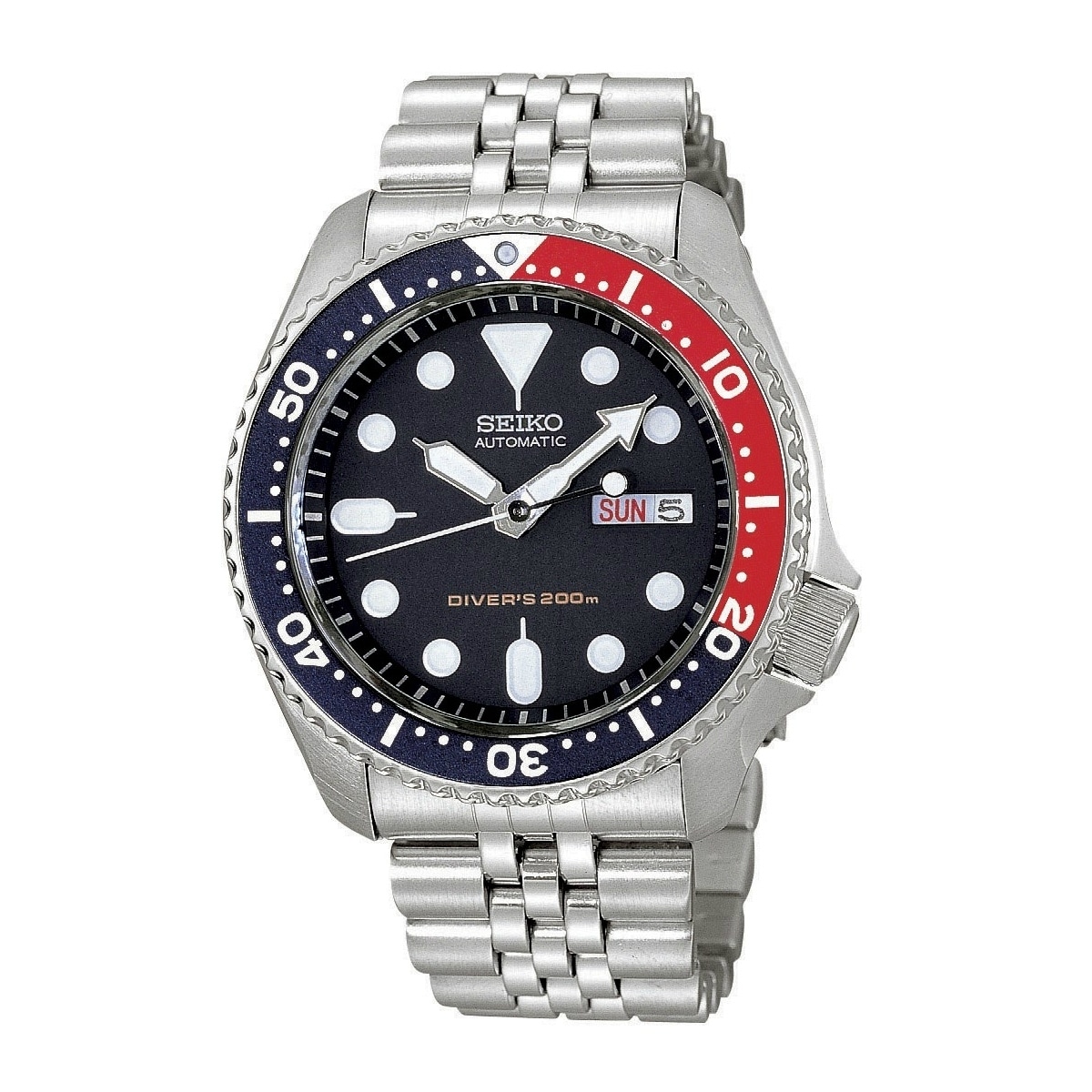 seiko men's skx009k2 diver's analog automatic stainless steel watch