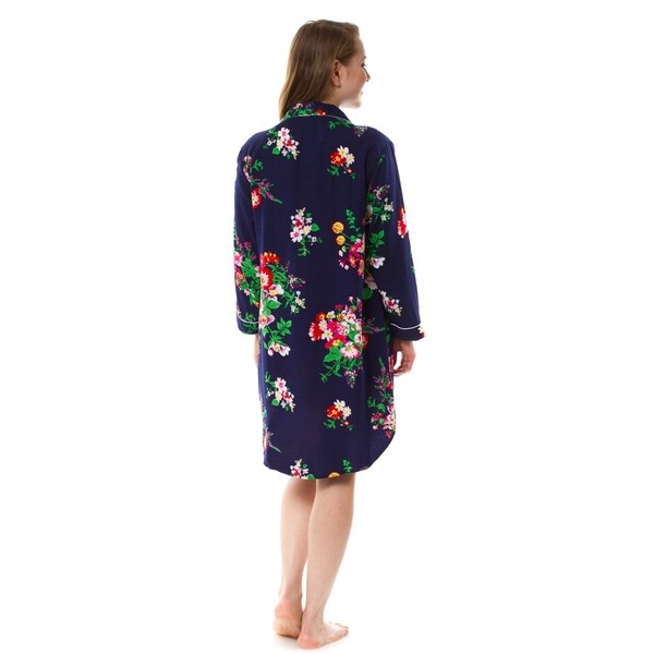 womens button down nightgown