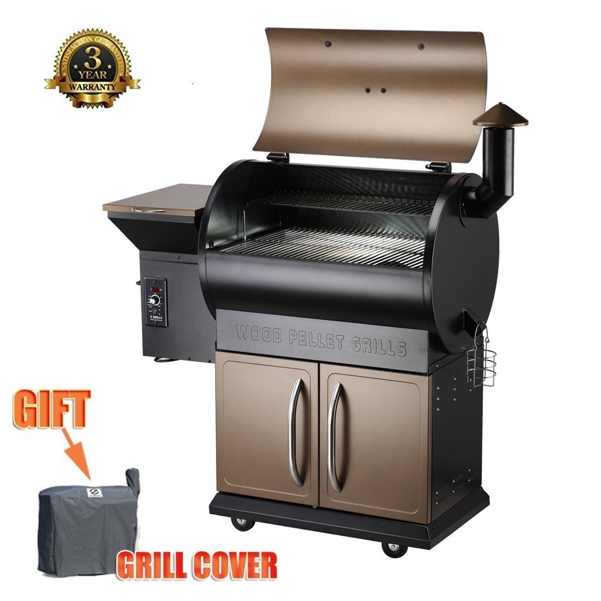 Shop Moda Z Grill 700d Outdoor Bbq Smokers With Storage Cabinet Overstock 29899391