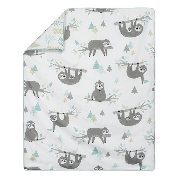 sloth crib bedding