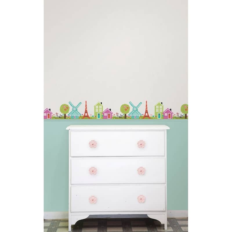 WallPops Dilly Dally Stripes Decal