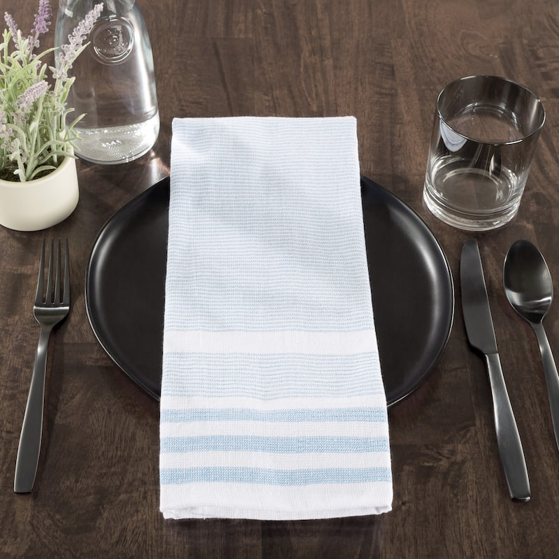 Kitchen Towels- Set of 8- 16Â”x28Â” Absorbent 100% Cotton Hand Towel by Windsor Home