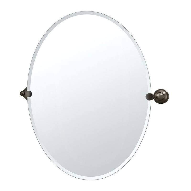 Large Oval Mirror