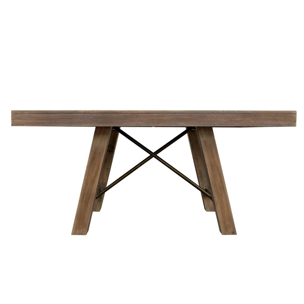 Nomad Small Light Brown Wood Dining Table