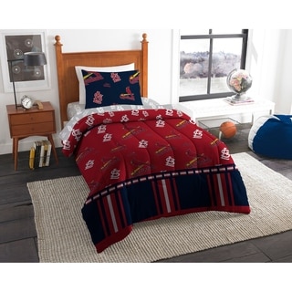 MLB St Louis Cardinals 4-piece Twin Bed In a Bag Set