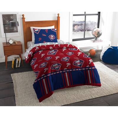 MLB 808 Philadelphia Phillies Twin Bed In a Bag Set