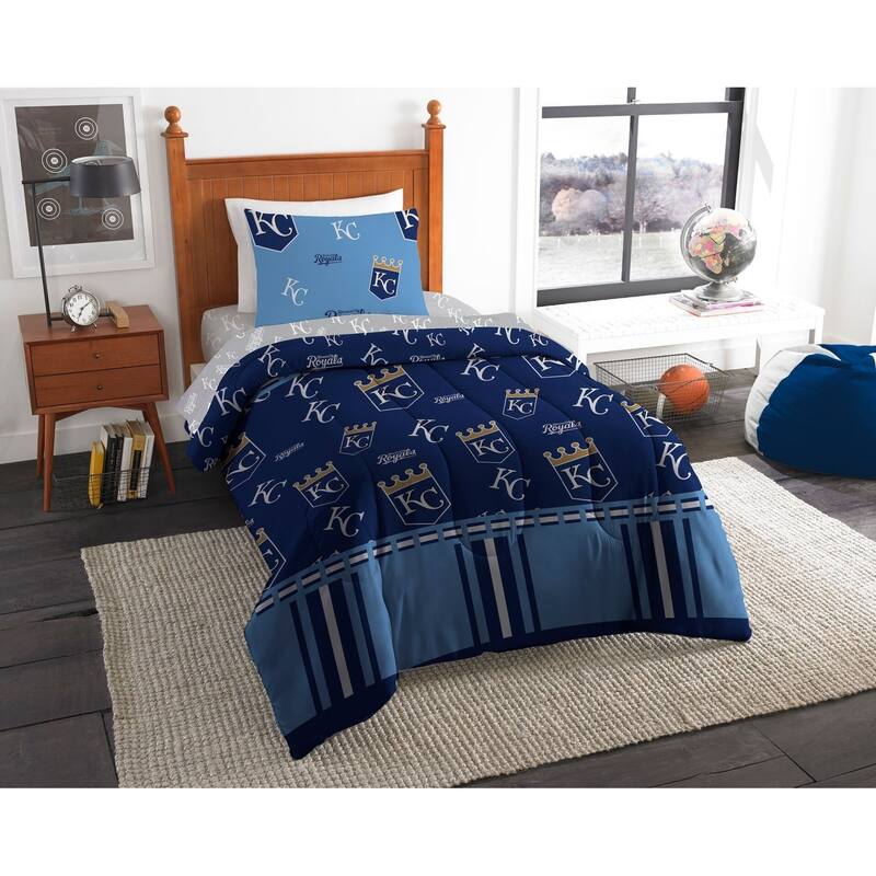 MLB Kansas City Royals Twin Bed In a Bag Set