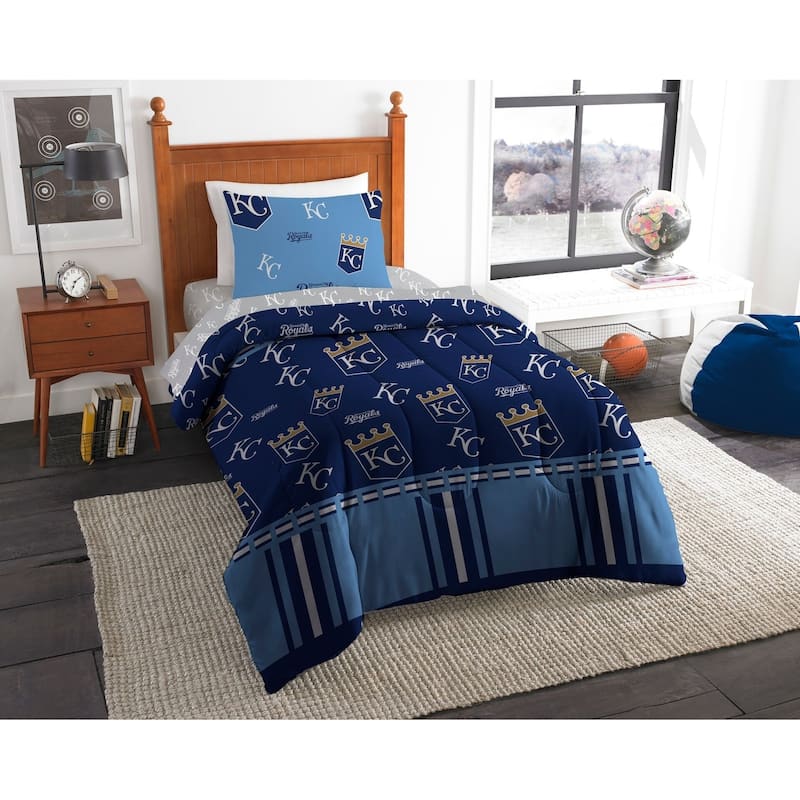 MLB Kansas City Royals Twin Bed In a Bag Set