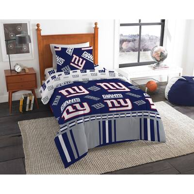 NFL 808 New York Giants Twin Bed in a Bag Set