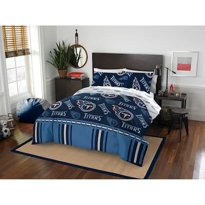 NFL 864 Tennessee Titans Full Bed In a Bag Set