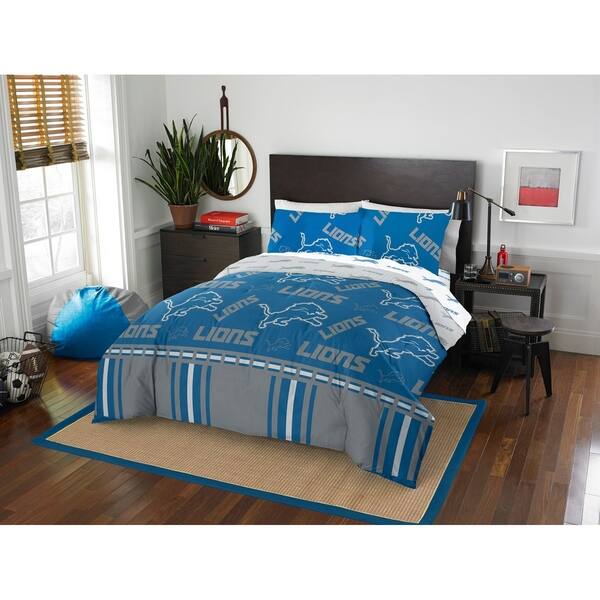 NFL 864 Detroit Lions Full Bed In a Bag Set - Bed Bath & Beyond - 29904162