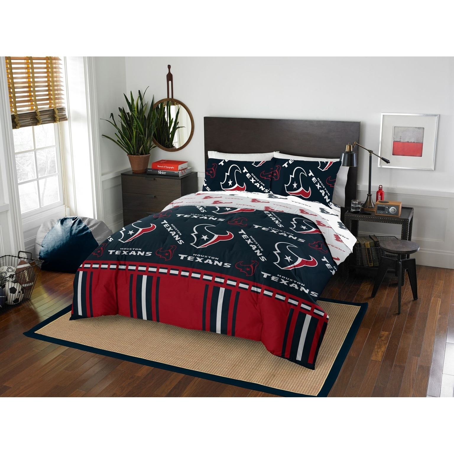 Buy Houston Texans Logo Bedding Sets Bed Sets, Bedroom Sets, Comforter  Sets, Duvet Cover, Bedspread