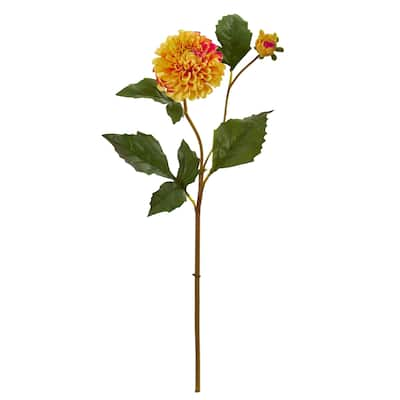 19" Dahlia Artificial Flower (Set of 6)