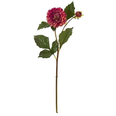 19" Dahlia Artificial Flower (Set of 6)