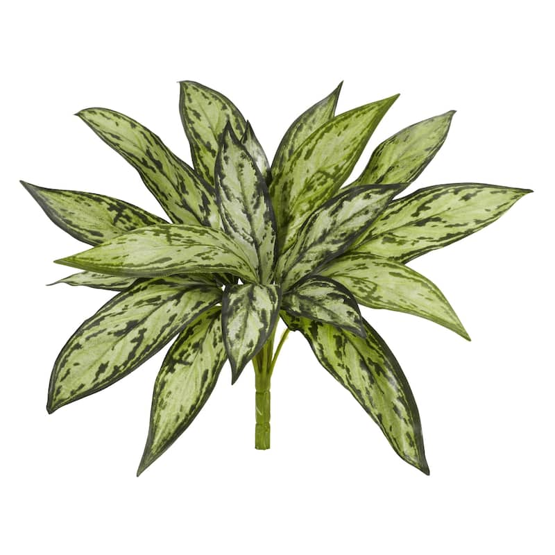10" Silver Queen Artificial Plant (Set of 6)