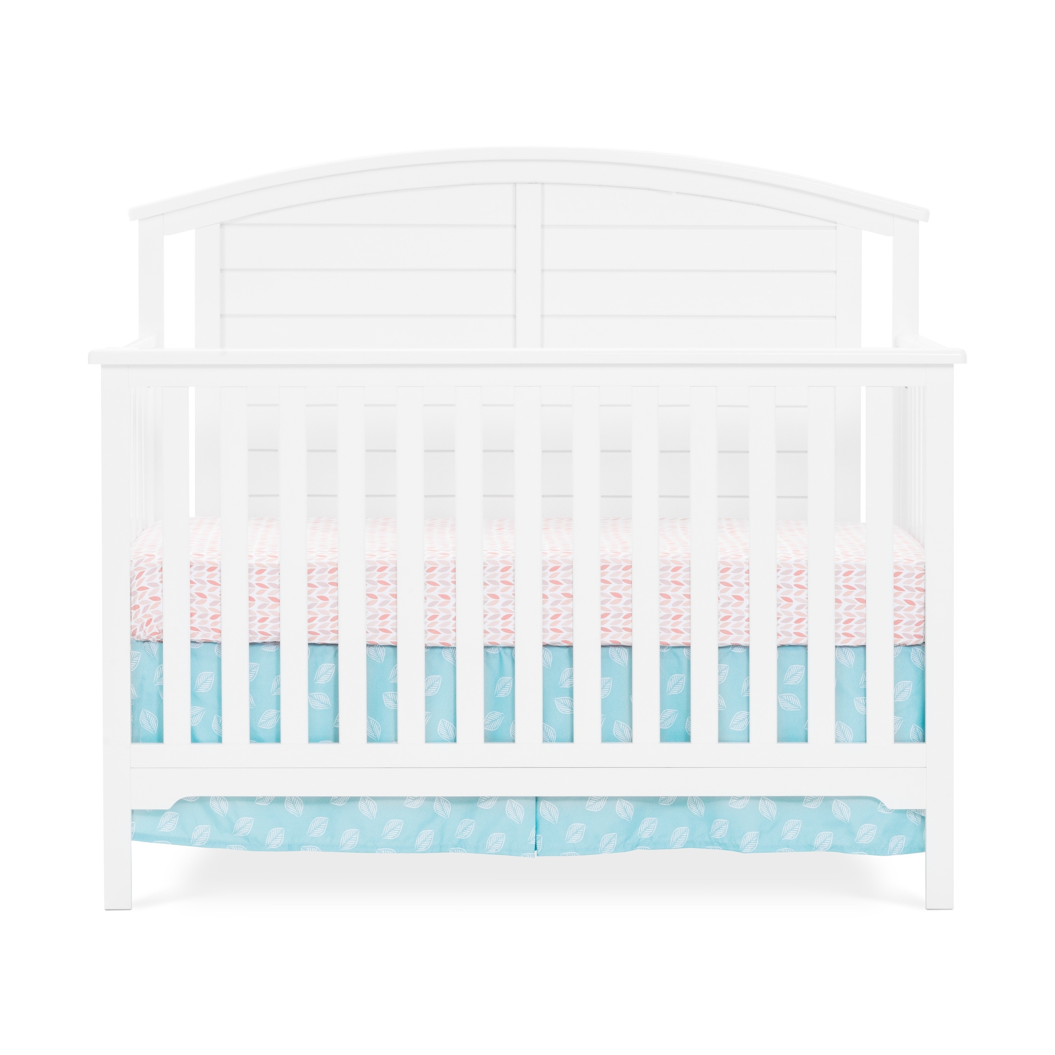 Shop Hampton 4 In 1 Convertible Baby Crib Curve Top By Forever