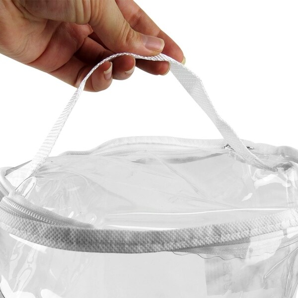 clear plastic bags with handles