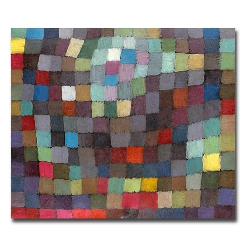 May Picture By Paul Klee Gallery Wrapped Canvas Giclee Art (24 In X 32 