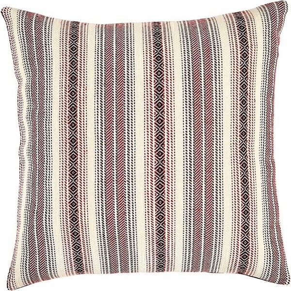 Shop Red Stripe Throw Pillow 20" x 20" Overstock 29909158
