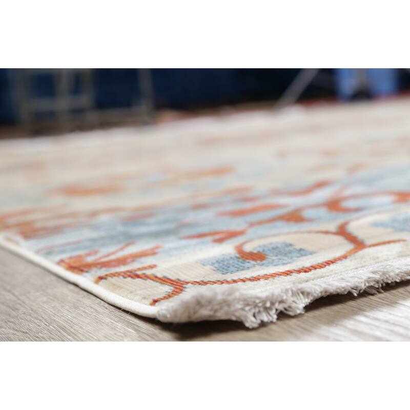 Art & Craft Distressed Turkish Heat-Set Area Rugs Living Room