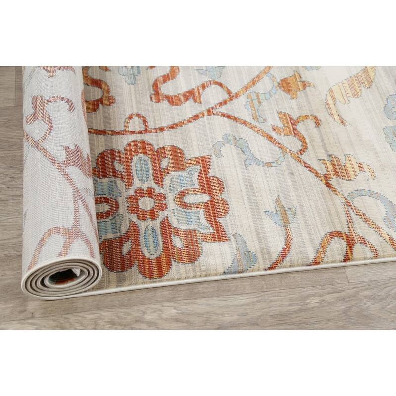 Art & Craft Distressed Turkish Heat-Set Area Rugs Living Room