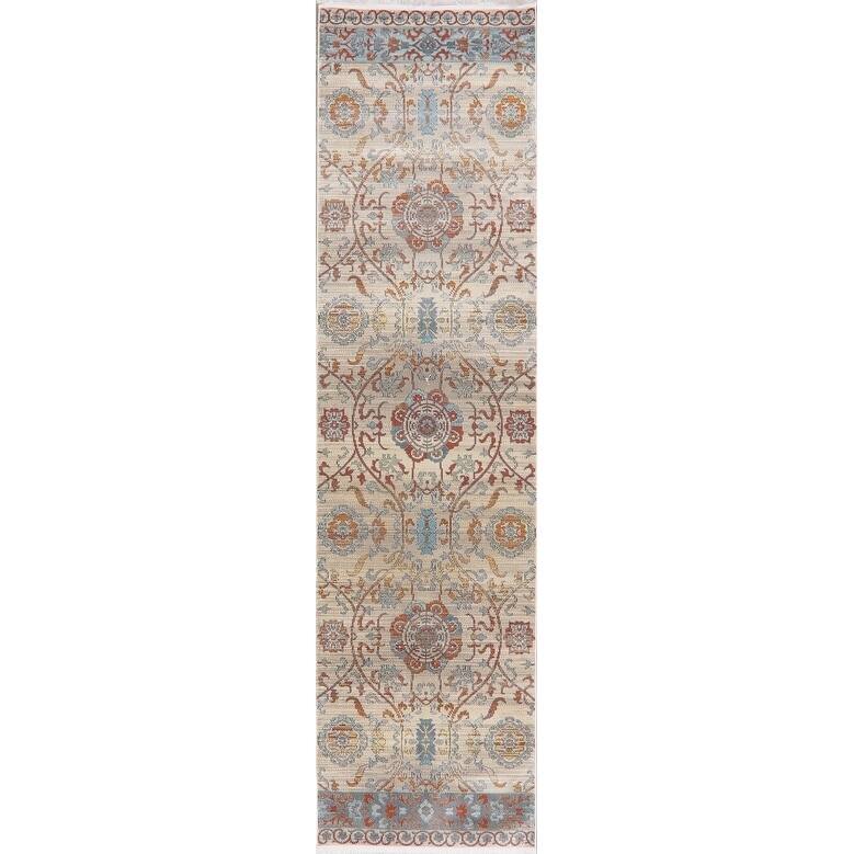 Art & Craft Distressed Turkish Heat-Set Area Rugs Living Room - 3'0" x 12'0" Runner