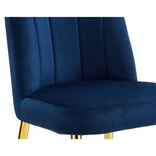 photo Channel Back Upholstered Dining Chairs Set Of 2 chic home cherisa channel quilted
